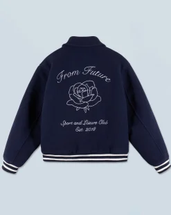 FROM FUTURE Outerwear Giacca MarinaMilitare Hot