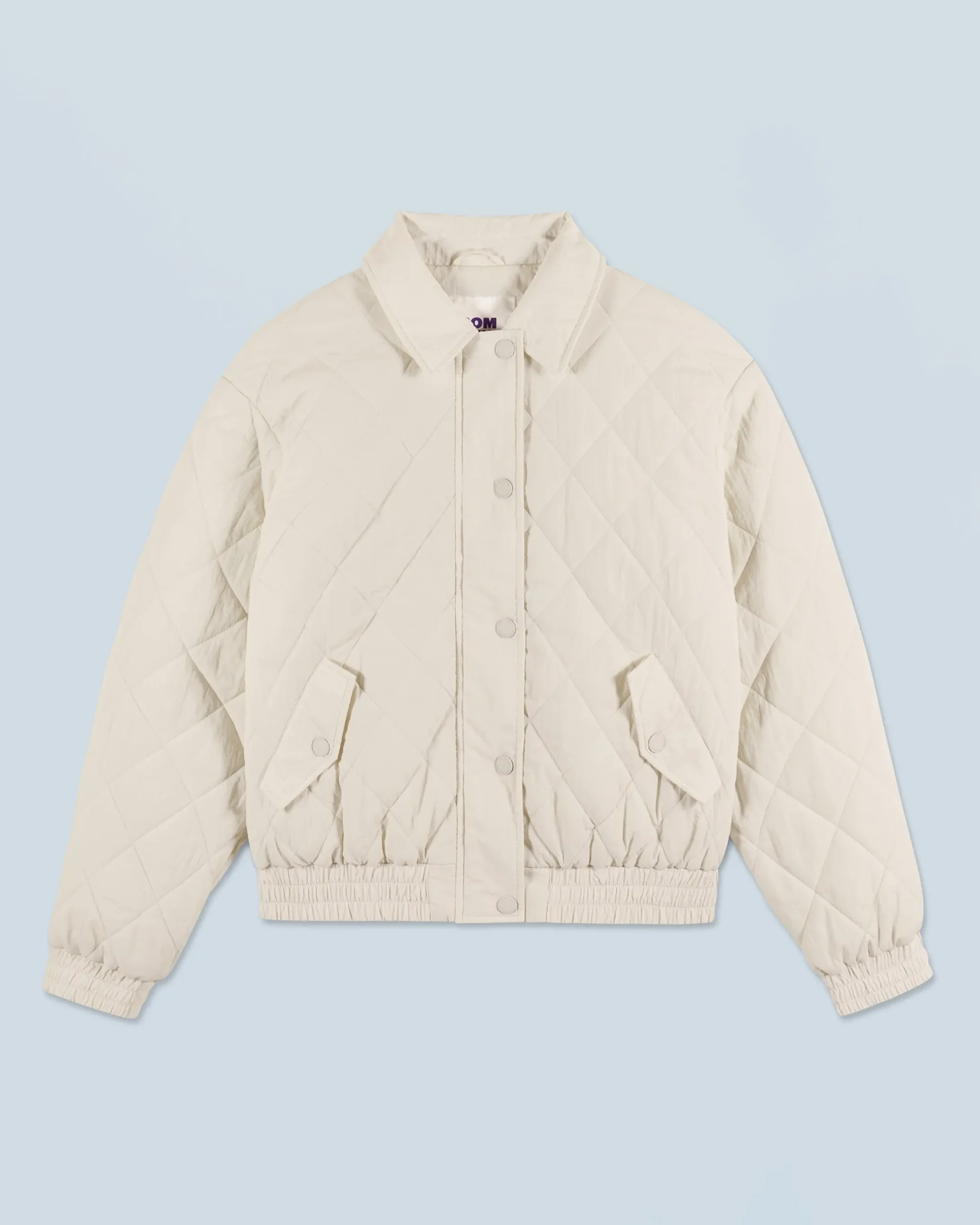 FROM FUTURE Outerwear Giacca Bomber Trapuntata Sabbiadeldeserto Cheap