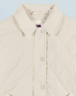 FROM FUTURE Outerwear Giacca Bomber Trapuntata Sabbiadeldeserto Cheap