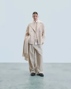 FROM FUTURE Outerwear Giacca Caban Sabbiadeldeserto Cheap