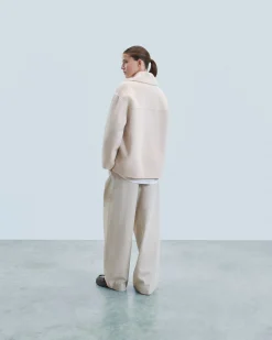 FROM FUTURE Outerwear Giacca Caban Sabbiadeldeserto Cheap