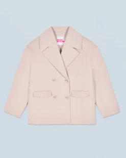 FROM FUTURE Outerwear Giacca Caban Sabbiadeldeserto Cheap