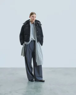 FROM FUTURE Outerwear Piumino Crackle Nero Discount