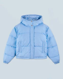 FROM FUTURE Outerwear Piumino Crackle BabyBlue Online