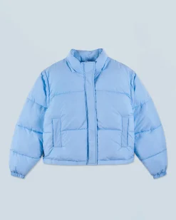 FROM FUTURE Outerwear Piumino Crackle BabyBlue Online