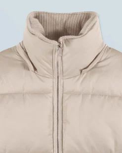 FROM FUTURE Outerwear Piumino Fodera in cashmere Sabbiadeldeserto Sale