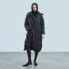FROM FUTURE Outerwear Piumino Lungo Nero Outlet