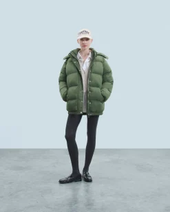 FROM FUTURE Outerwear Piumino Midi Cachi Outlet