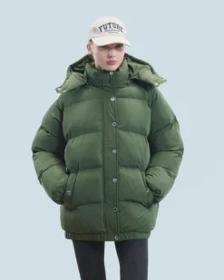 FROM FUTURE Outerwear Piumino Midi Cachi Outlet