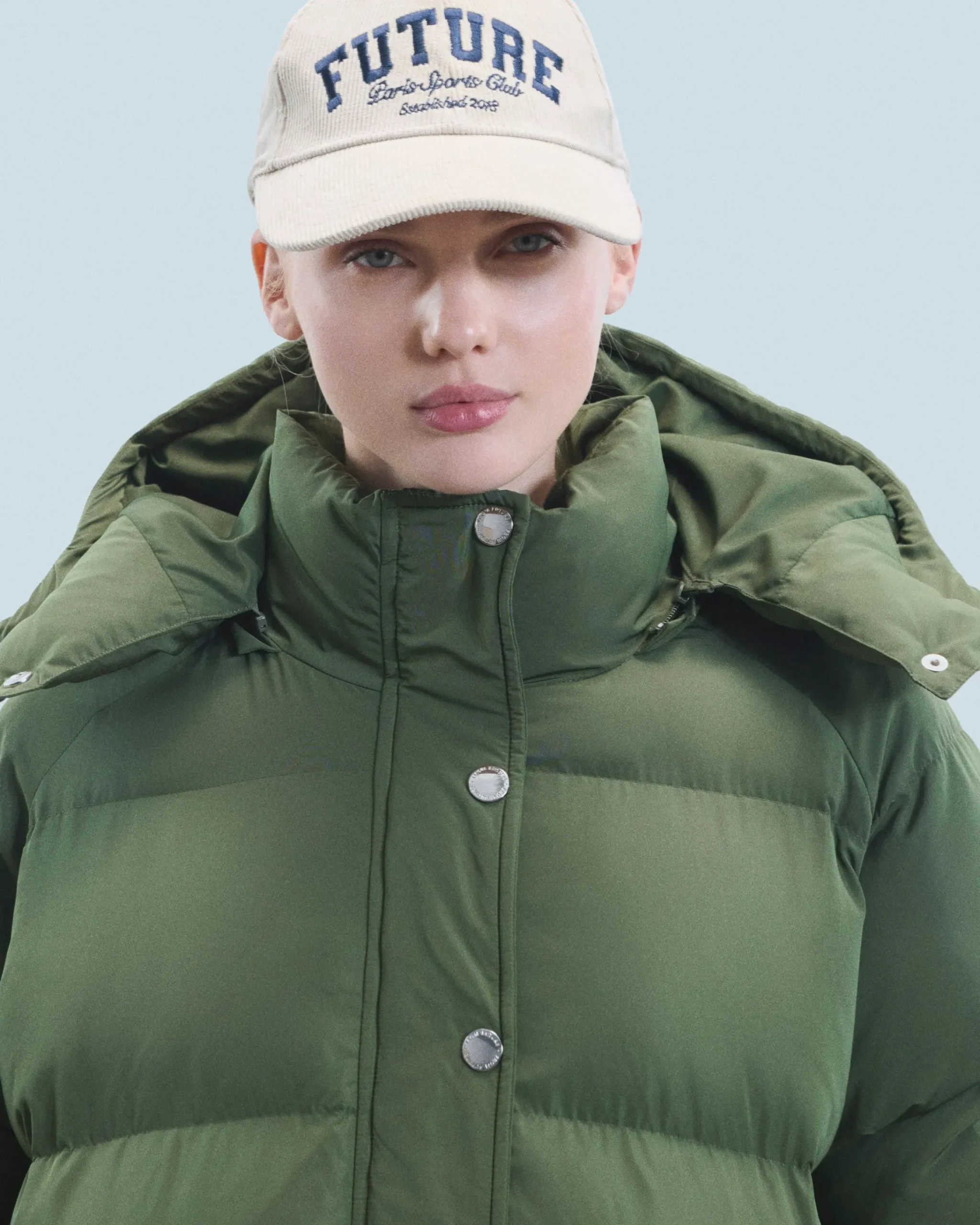 FROM FUTURE Outerwear Piumino Midi Cachi Outlet
