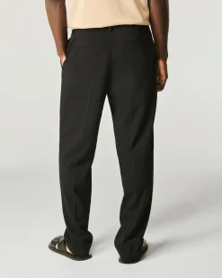 FROM FUTURE Pantaloni Dritti Tailoring Nero Hot