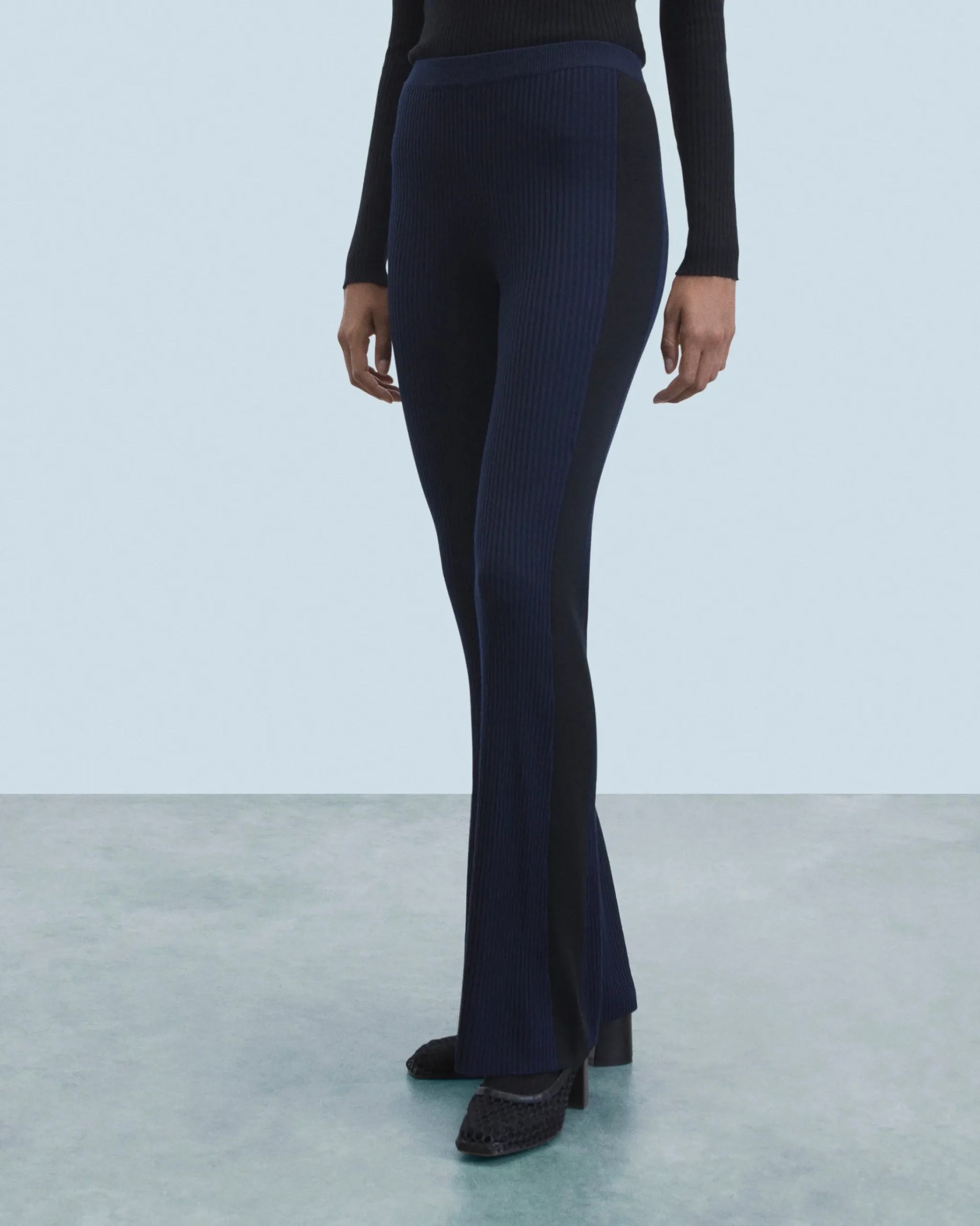 FROM FUTURE Pantaloni Flare MarinaMilitare New