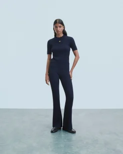 FROM FUTURE Pantaloni Flare MarinaMilitare New