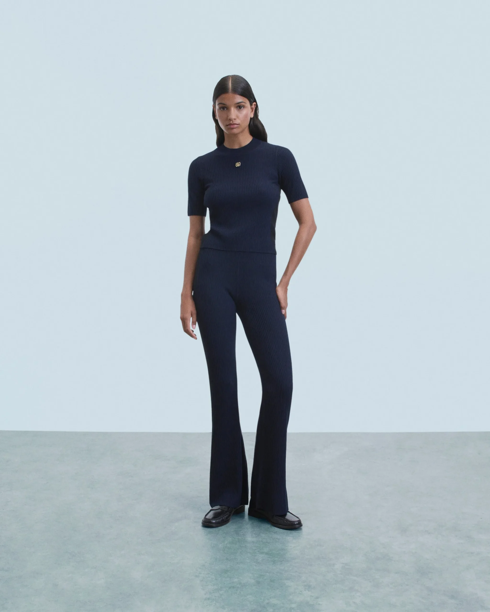 FROM FUTURE Pantaloni Flare MarinaMilitare New
