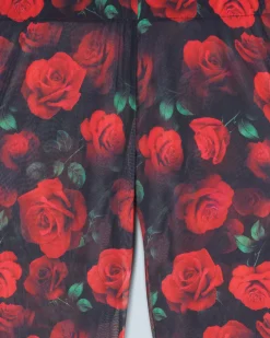 FROM FUTURE Pantaloni Flare Mesh PassionateRose Hot