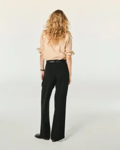 FROM FUTURE Pantaloni Larghi Nero Flash Sale