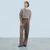 FROM FUTURE Pantaloni Larghi Tailoring Taupe Shop