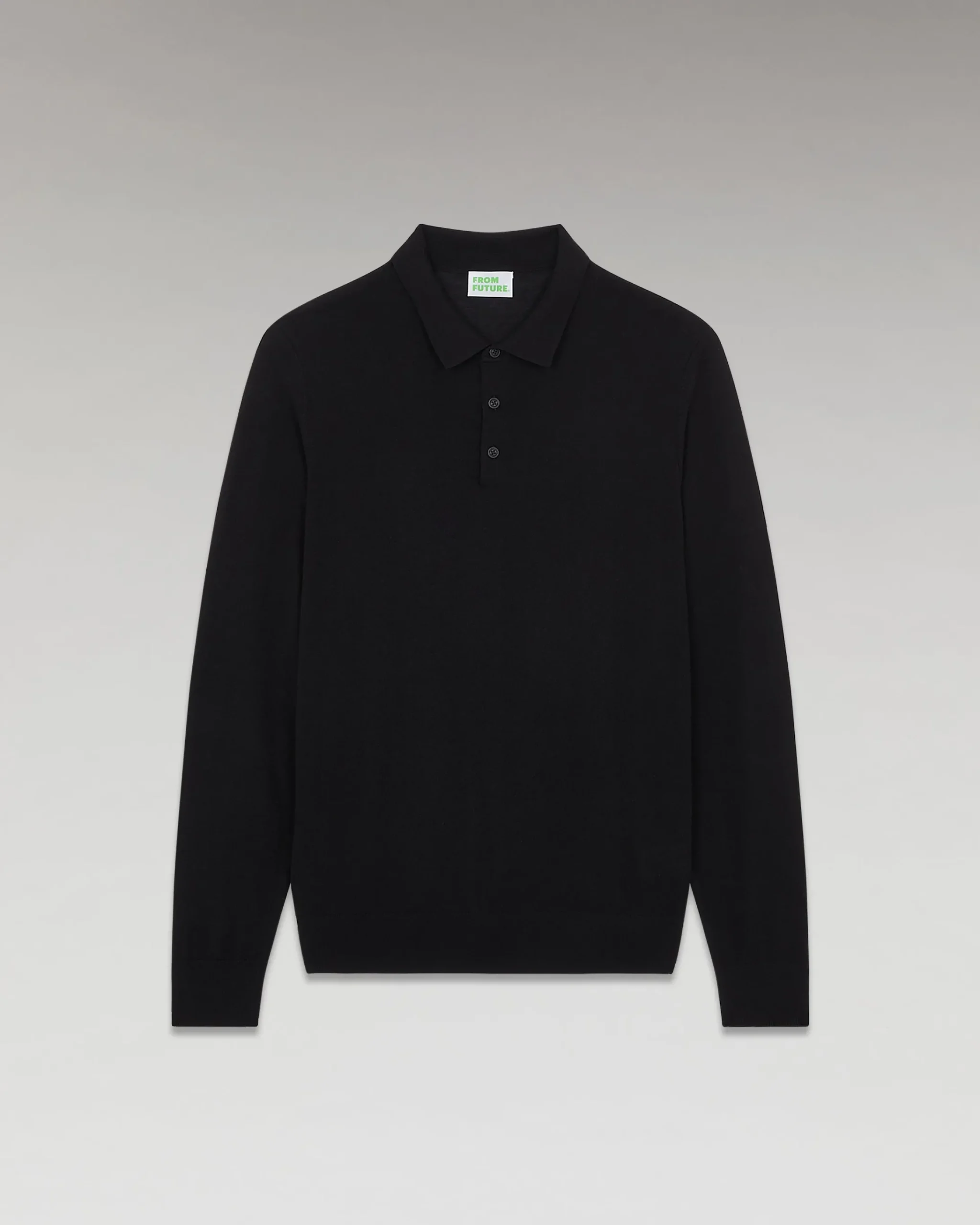 FROM FUTURE Pull Basic con Collo Alto Nero Best
