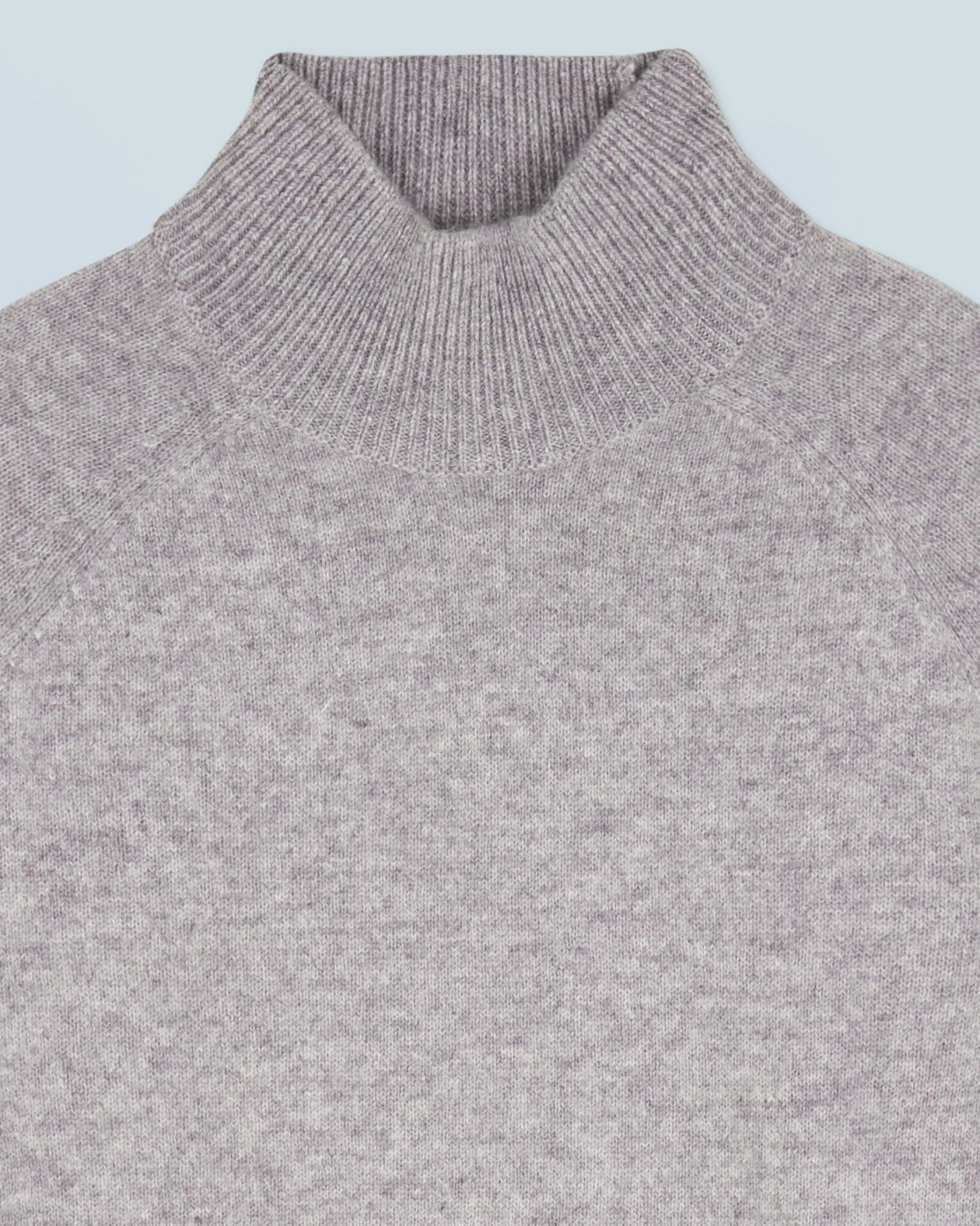 FROM FUTURE Pullover Collo alto Bande Maniche multicolori Leggero Grigioericascuro Outlet
