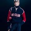 FROM FUTURE Pullover Collo alto con Zip Sci Club MarinaMilitare Clearance