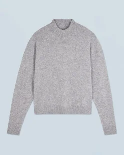 FROM FUTURE Pullover Collo alto Leggero Grigioericascuro Discount