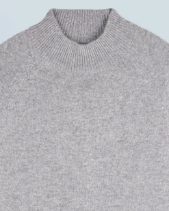 FROM FUTURE Pullover Collo alto Leggero Grigioericascuro Discount