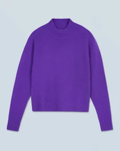FROM FUTURE Pullover Collo alto Leggero PopPurple Flash Sale