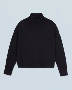 FROM FUTURE Pullover Collo alto Oversize Nero Online