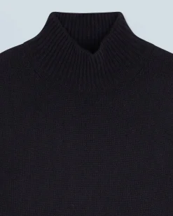 FROM FUTURE Pullover Collo alto Oversize Nero Online