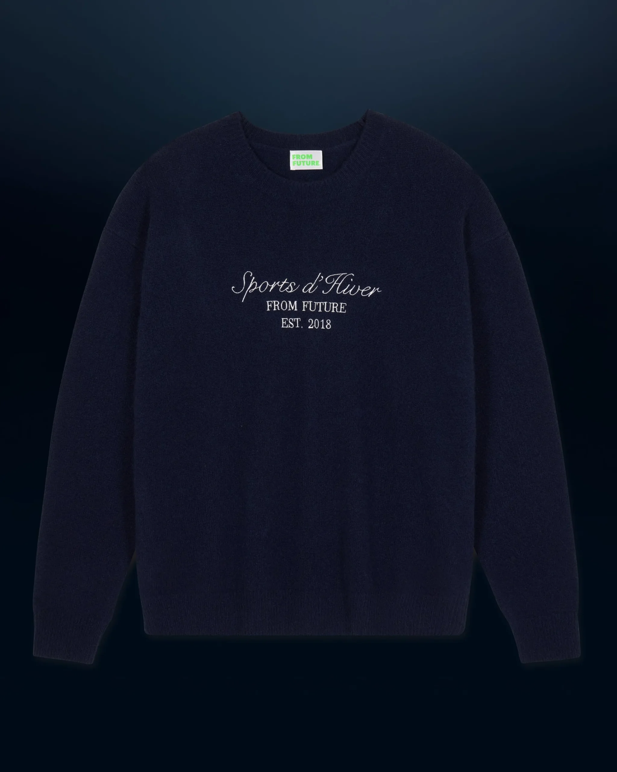 FROM FUTURE Pullover Scollo tondo MarinaMilitare New
