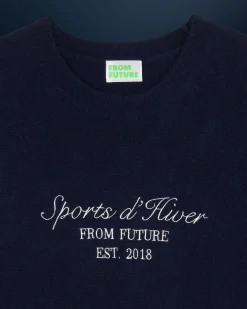FROM FUTURE Pullover Scollo tondo MarinaMilitare New