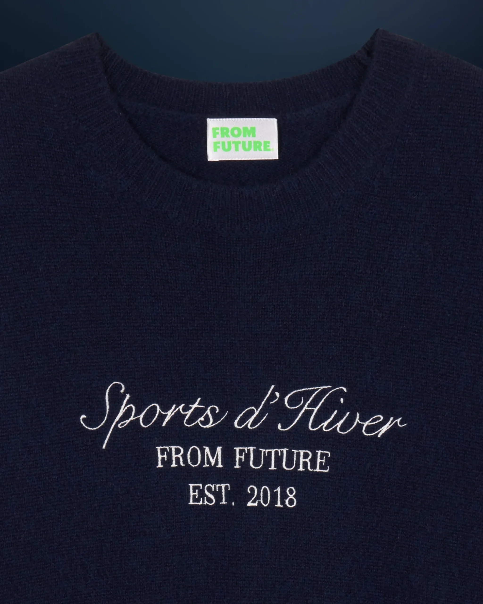 FROM FUTURE Pullover Scollo tondo MarinaMilitare New