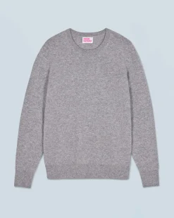 FROM FUTURE Pullover Scollo tondo Basic Grigioericascuro Shop