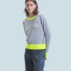 FROM FUTURE Pullover Scollo tondo Bicolore Leggero DarkHeatherGrey Store