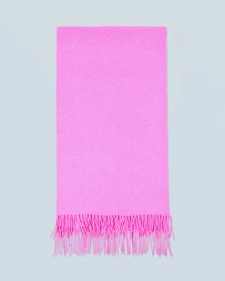 FROM FUTURE Sciarpa con frange Pink Hot