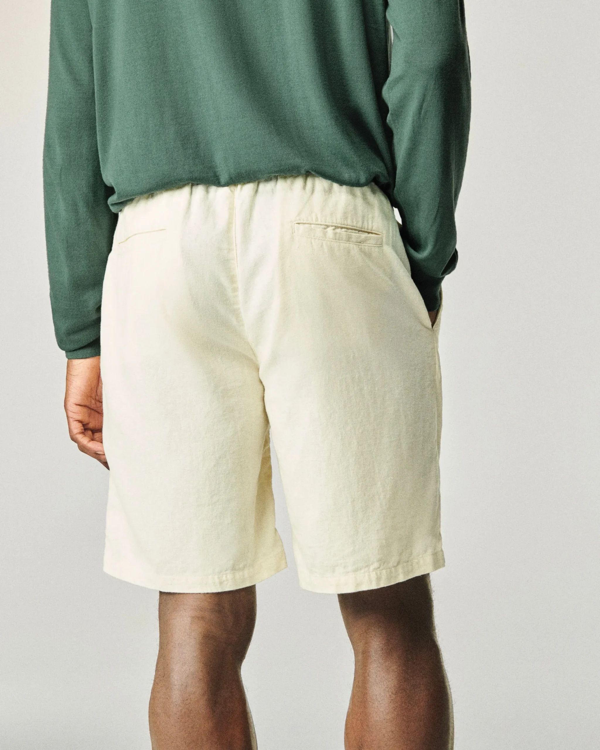 FROM FUTURE Shorts Bermuda Ecrù Clearance