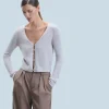 FROM FUTURE Top Maniche lunghe Grigioericachiaro Flash Sale