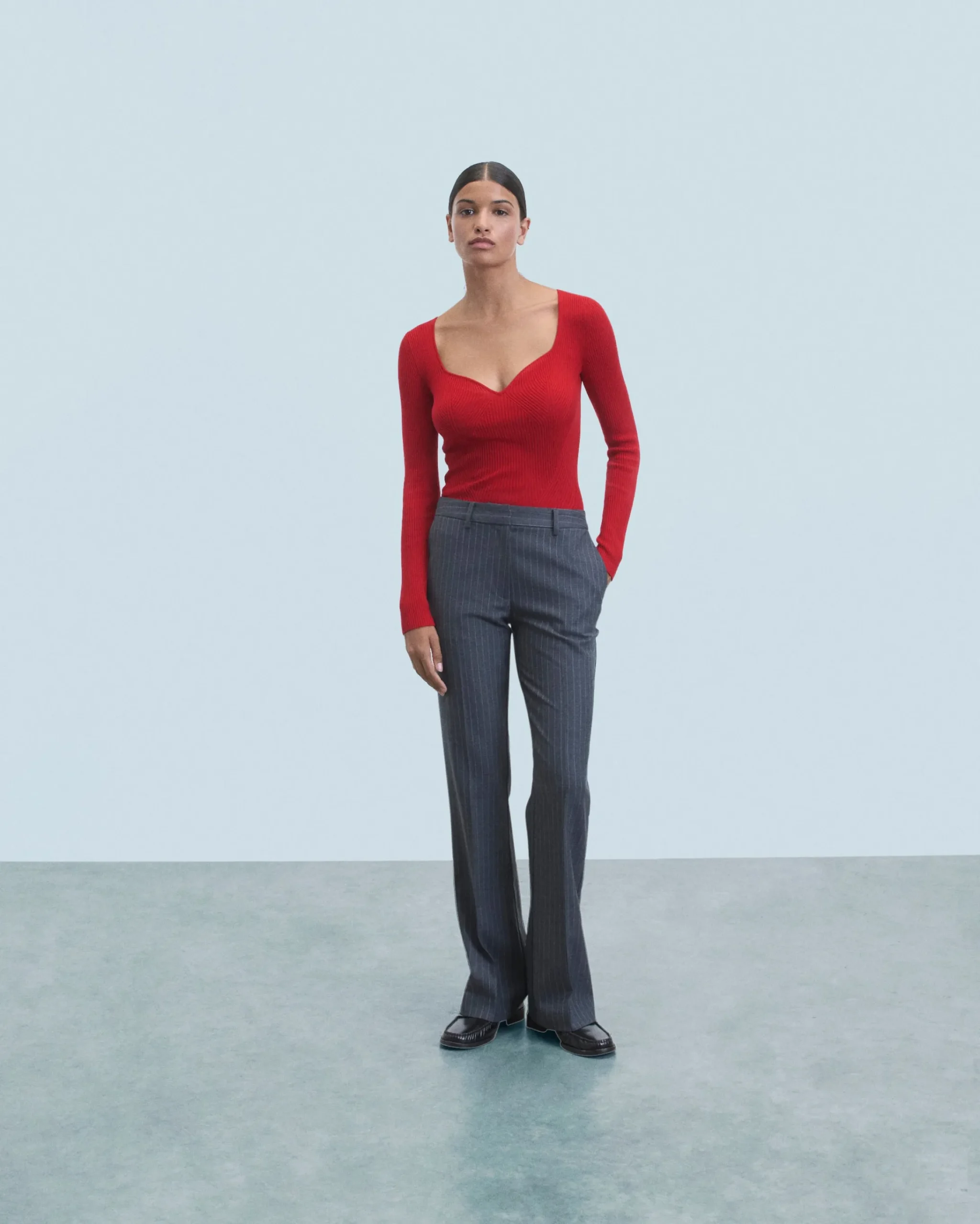 FROM FUTURE Top Maniche lunghe HotRed Sale