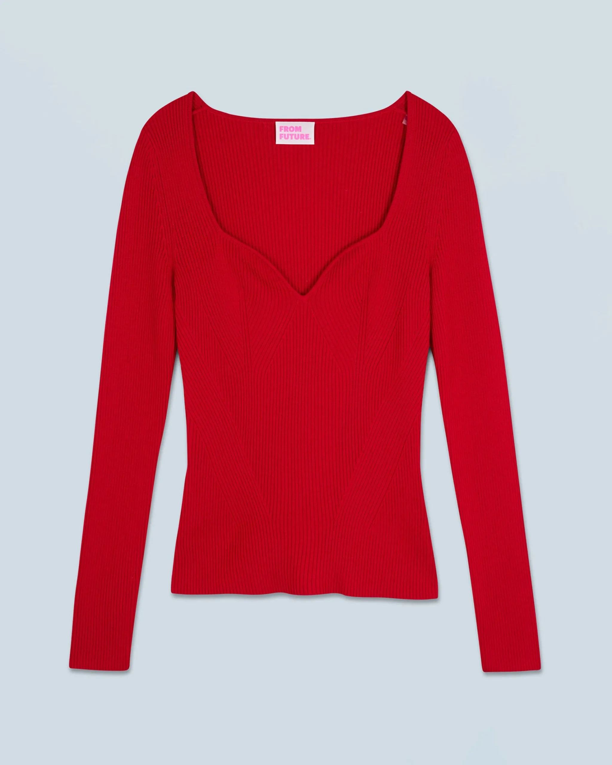 FROM FUTURE Top Maniche lunghe HotRed Sale