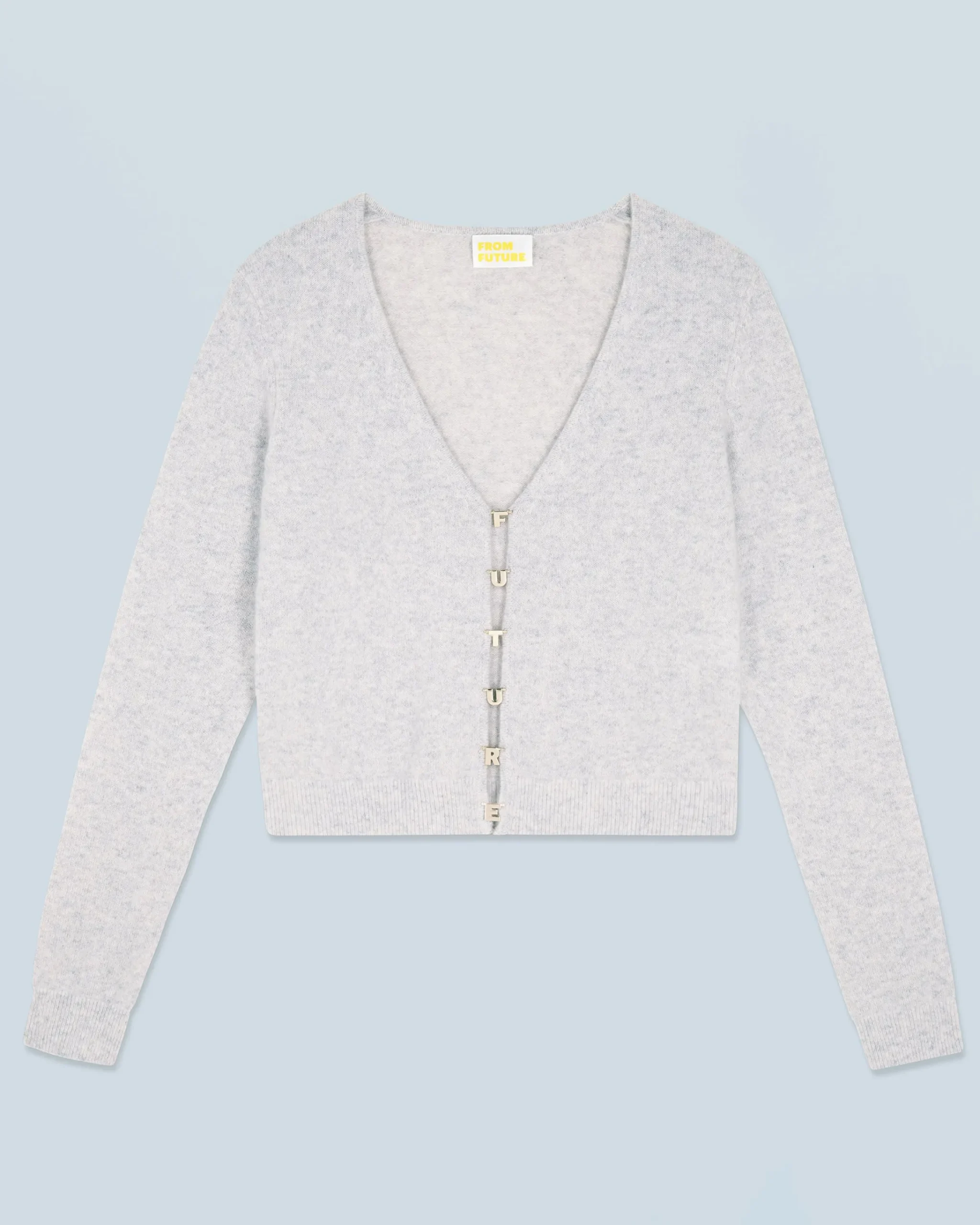 FROM FUTURE Top Maniche lunghe Grigioericachiaro Flash Sale