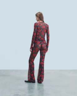 FROM FUTURE Top Maniche lunghe Mesh PassionateRose Online