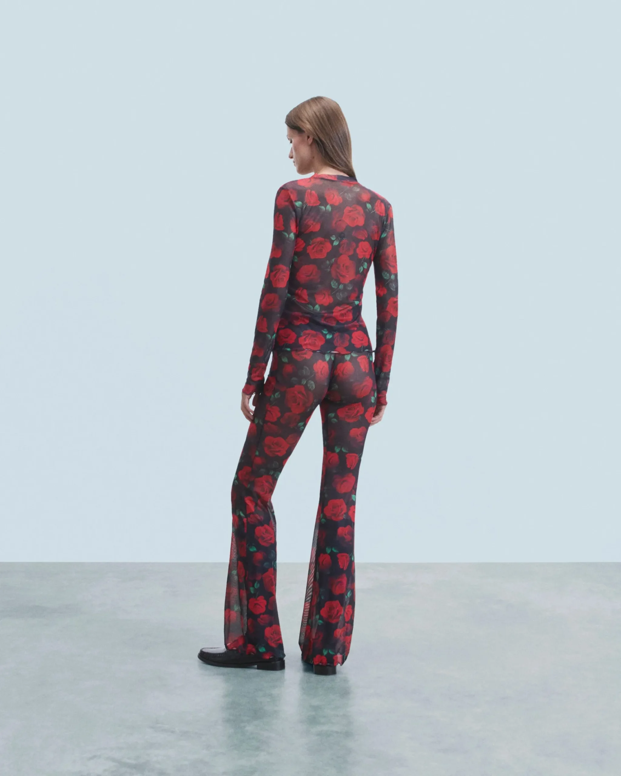FROM FUTURE Top Maniche lunghe Mesh PassionateRose Online