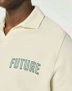 FROM FUTURE T-shirt Colletto Polo Future Ecrù Store