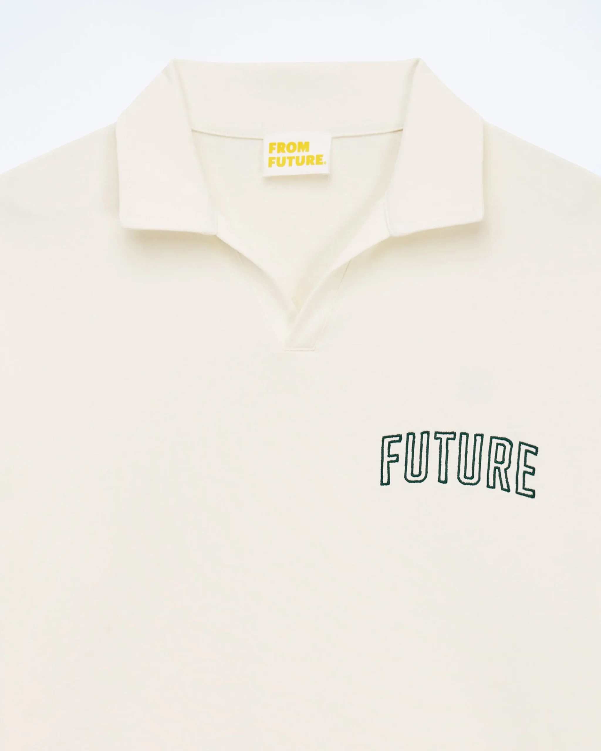 FROM FUTURE T-shirt Colletto Polo Future Ecrù Store
