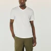 FROM FUTURE T-shirt Scollo a V Maniche corte Bianco Flash Sale