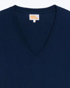 FROM FUTURE T-Shirt Scollo a V Supima MarinaMilitare Fashion