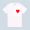 FROM FUTURE T-Shirt Scollo tondo Cuore Bianco Cheap