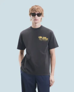 FROM FUTURE T-shirt Scollo tondo Maniche corte Ups Nerolavato Outlet