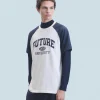 FROM FUTURE T-Shirt Scollo tondo Maniche corte Future University Sabbiadeldeserto Best Sale