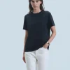 FROM FUTURE T-Shirt Scollo tondo Maniche corte Nero Online
